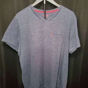 Levi's Heather Blue V-Neck Tee